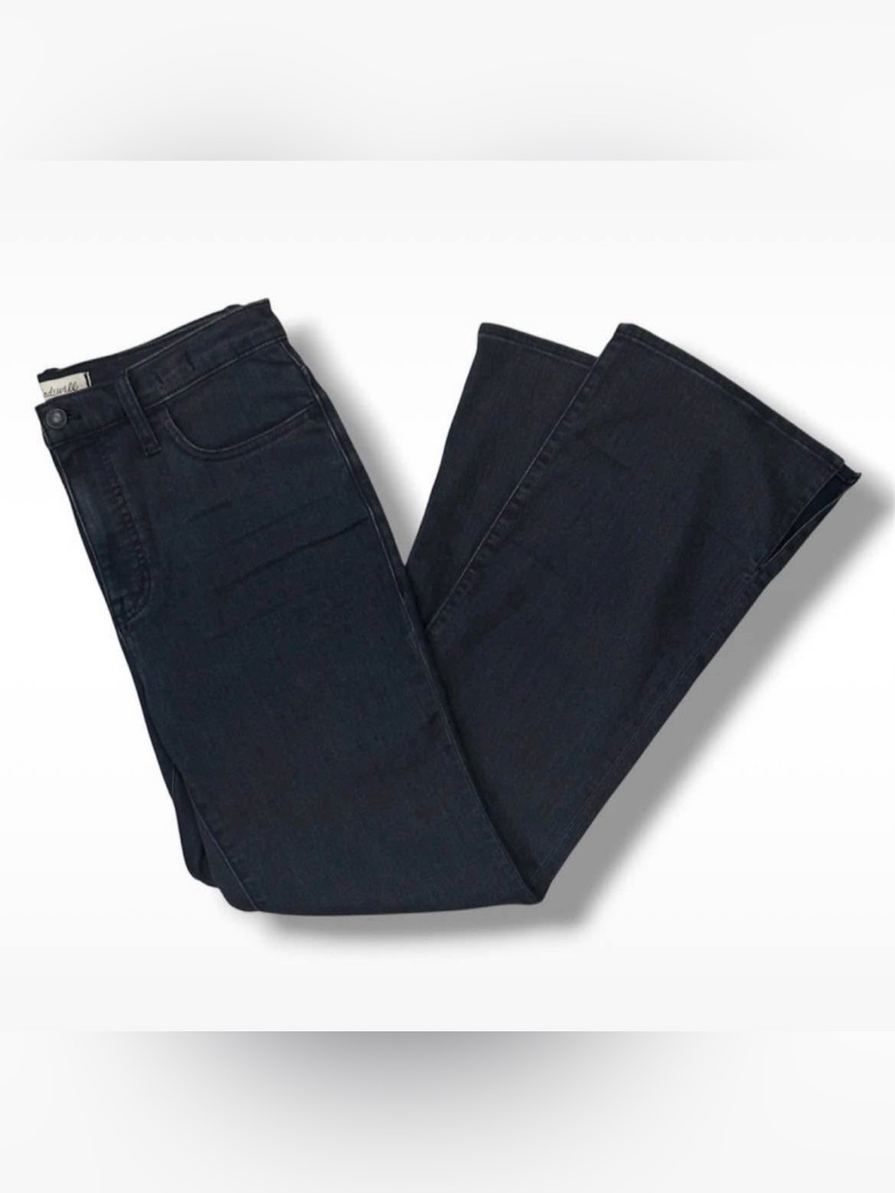 Madewell Roadtripper Skinny Flare Black Women’s Petite Jeans Size W30"